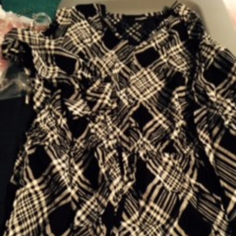 L (18W-20W) Drawstring Tunic Top